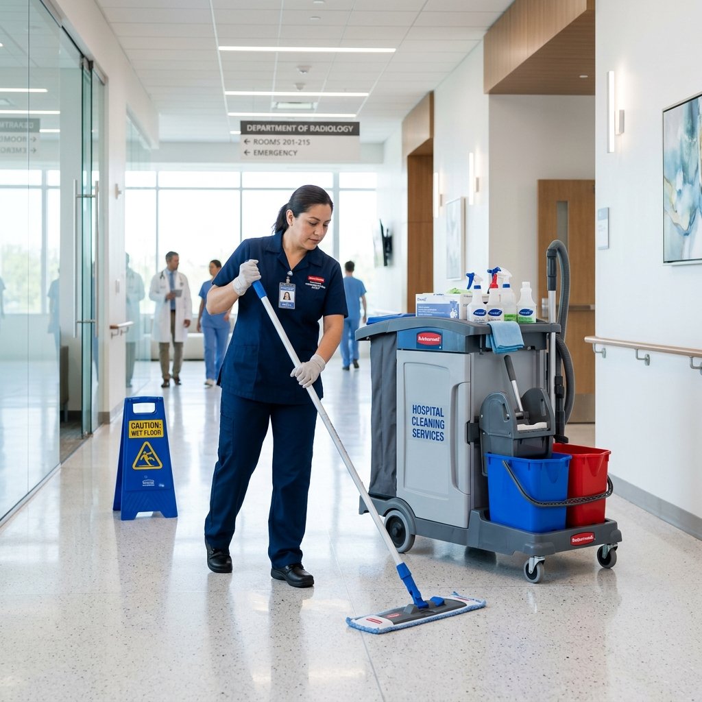 Clinical hospital sanitation environment